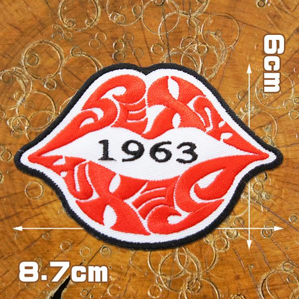 刺繍 アイロン ワッペン Sexy キスマーク セクシー 唇 リップ キス アメカジ アメリカン 赤 黒 白 口 のりつき アップリケ パッチ 手芸 Buyee Buyee 日本の通販商品 オークションの代理入札 代理購入