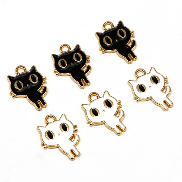ネコのチャーム 10個入り : gaikicraft - 通販 - Yahoo!ショッピング