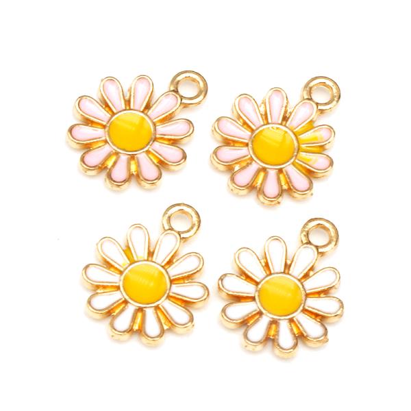 お花　　チャーム資材　　10個 gaikicraft_c3219