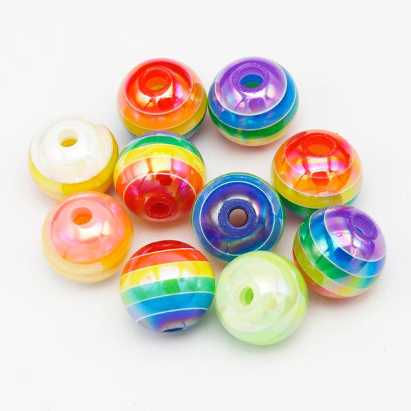 レインボービーズ 10個入り : gaikicraft - 通販 - Yahoo!ショッピング