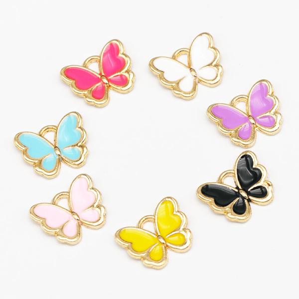 蝶々のチャーム ミックス10個 : gaikicraft - 通販 - Yahoo!ショッピング