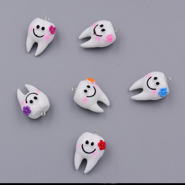 デコパーツ 歯 チャーム 20個入り : gaikicraft - 通販 - Yahoo