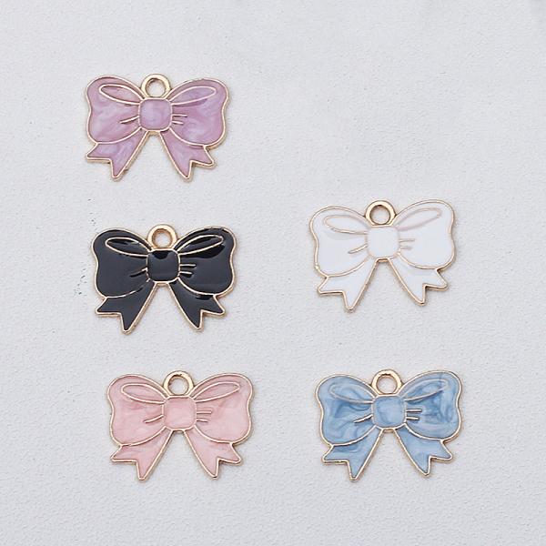 リボンのチャーム 約100個入り リボン チャーム : gaikicraft - 通販