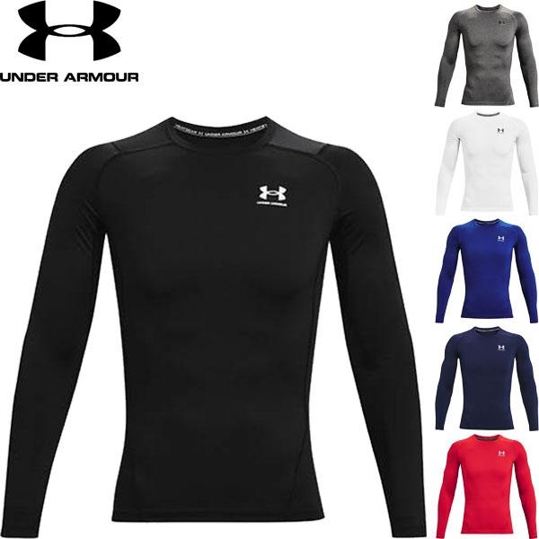 ◆◆◎メール便発送 ＜アンダーアーマー＞ UNDER ARMOUR メンズ UA ヒートギアアーマーロングスリーブシャツ コンプレッションインナー 1361524