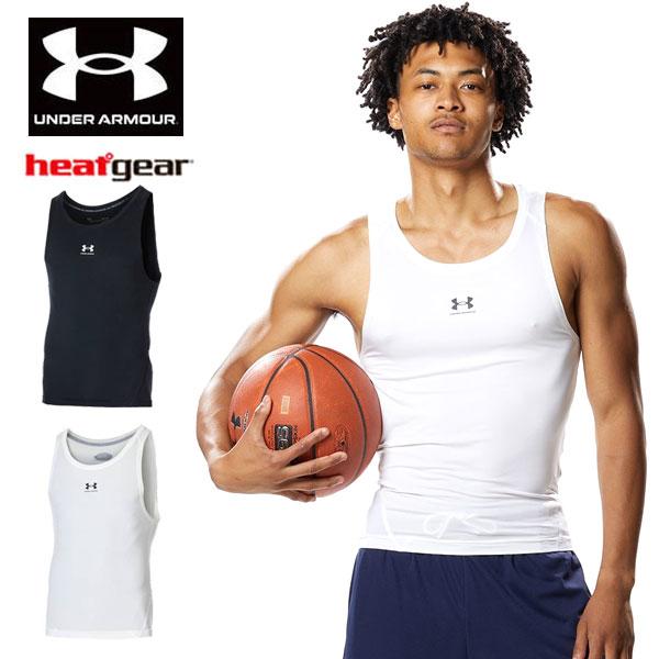 ◆◆◎メール便発送 ＜アンダーアーマー＞ UNDER ARMOUR メンズ UAヒートギアコンプレッションスリーブレスタンクトップ バスケットボール 1371947