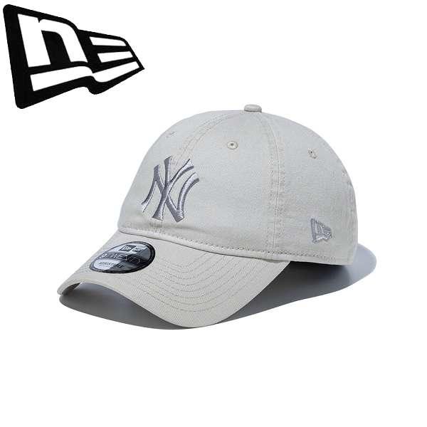 ◆◆メール便発送 ＜ニューエラ＞ NEWERA キャップ 9TWENTY ニューヨーク・ヤンキース ウォッシュドコットン ストーン × クラウド 14525104
