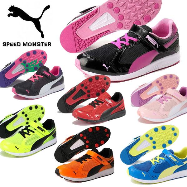 即納可 Puma プーマ スピードモンスター V3 スニーカー キッズシューズ 子供靴 Skw ガイナバザール 通販 Yahoo ショッピング