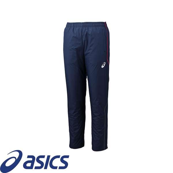 アシックス メンズ 裏トリコットブレーカーパンツ(ステッチ/リサイクル素材)（ピーコート・サイズ：M） asics 2031E060-401-M返品種別A ASICS（アシックス） ◇◇ ＜アシックス＞ 裏トリコットブレーカー