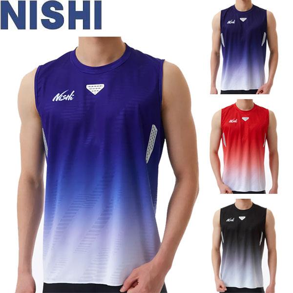 NISHI ニシ・スポーツ】ランニングシャツ ランニングパンツ ジャカード