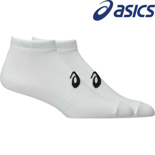 ◆◆メール便発送 ＜アシックス＞ ASICS 3Pアンクルソックス 3033C296 (100：ブリリアントホワイ) フィットネス トレーニング 3033C296-100
