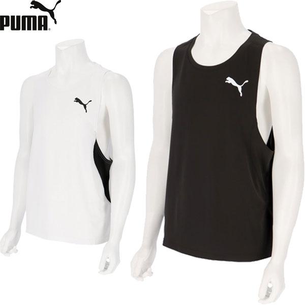 ◆◆メール便発送 ＜プーマ＞ PUMA クロス ザ ライン シングレット 3.0 メンズ ランニングシャツ 528190