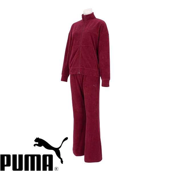 PUMA（プーマ） ◇◇ ＜プーマ＞ ベロア リブ リラックスド スーツ OP