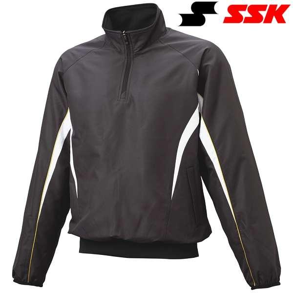 エスエスケイ（SSK） ◇◇ ＜エスエスケイ＞ ハーフZIP長袖裏メッシュ