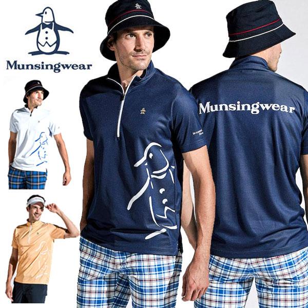 Munsingwear ジャケット ゴルフウェア 総柄 ロゴ マンシングウェア マンシングウェア ジャケット ゴルフウェア 総柄 ロゴ Munsingwear
