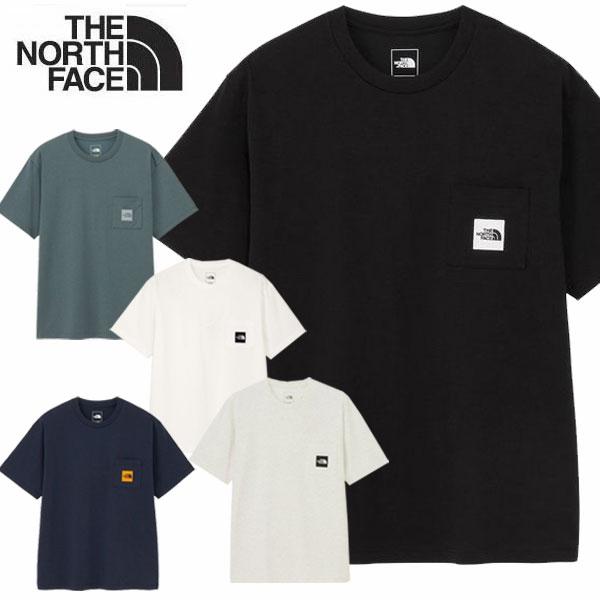 メール便発送 即納可★ 【THE NORTH FACE】ノースフェイス ショートスリーブスクエアロゴポケットティー メンズ NT82541