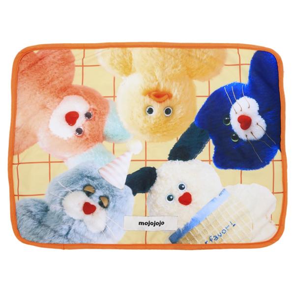 新商品 mojojojo スクエア ブランケット 尾崎歩美 mojo グッズ Todd friends ペット 雑貨 犬用 猫用 スリーアローズ  EC579660