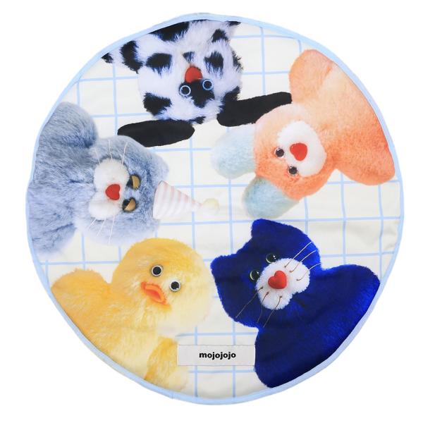 新商品 mojojojo ラウンド ブランケット 尾崎歩美 mojo グッズ Todd friends ペット 雑貨 犬用 猫用 スリーアローズ EC579677
