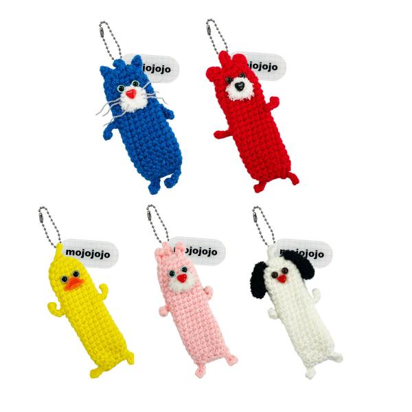 新商品 macaroni edge × mojojojo コラボ 毛糸 リップ ケース mojo 尾崎歩美 グッズ 文具 文房具 雑貨 マカロニ シンシア SiNCERE