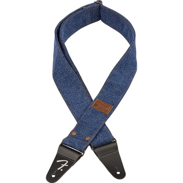 Fender（フェンダー） Fender x Wrangler Denim Strap, Indigo ギター 