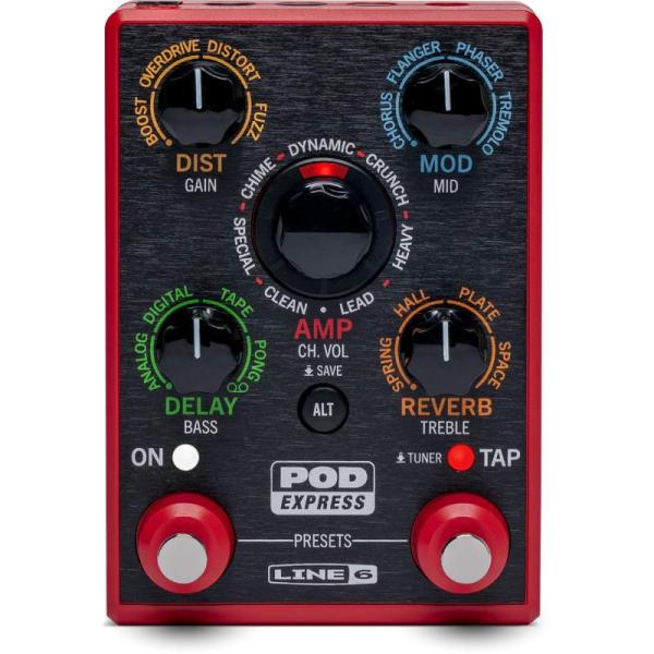 LINE 6 POD EXPRESS マルチエフェクター　美品 Line6 LINE6 POD Express Guitar マルチエフェクター〈ラインシックス
