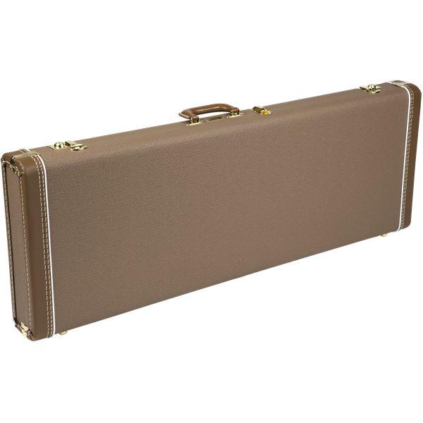 Fender G&G Deluxe Jaguar/Jazzmaster Hardshell brown tolex case 