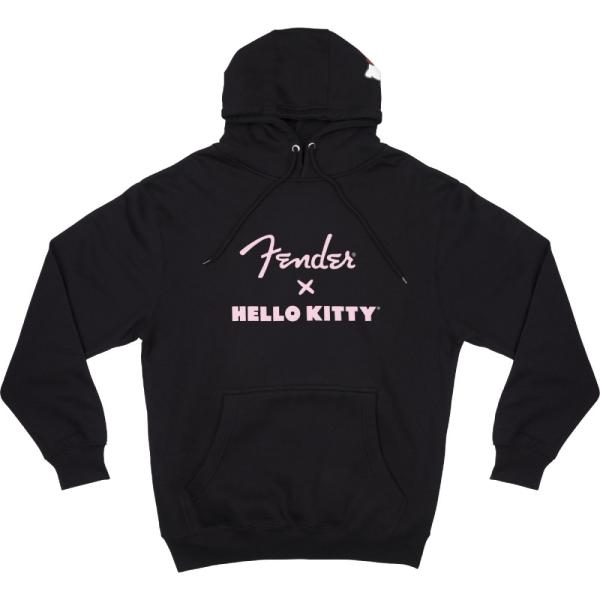 Fender（フェンダー） Fender x Hello Kitty Black Logo Hoodie, S