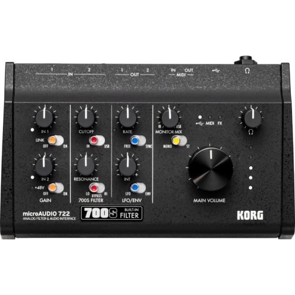 KORG microAUDIO 722 オーディオインターフェース コルグ