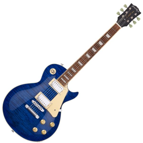 GrassRoots G-LP-STD See Thru Blue エレキギター グラスルーツ