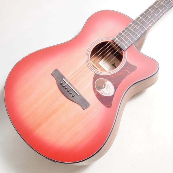Ibanez AAM50CE-CRO Coral Red Burst Open Pore エレアコ アイバニーズ