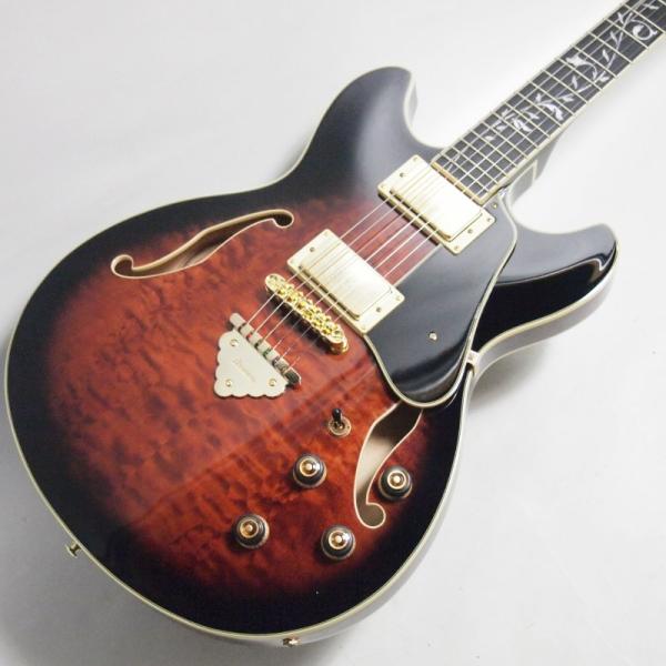 Ibanez AS93QMSP-DBS (Dark Brown Sunburst) Artcore Expressionist セミアコ〈アイバニーズ〉