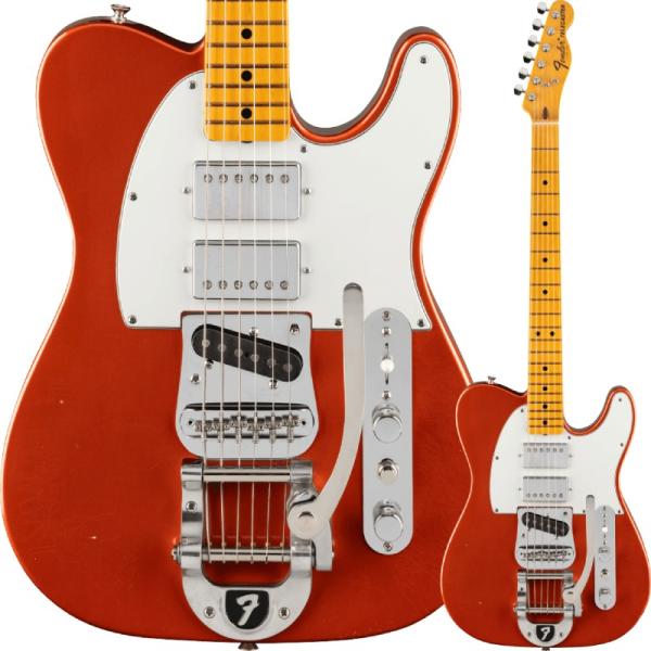 Fender Stories Collection Mike Campbell Red Dog Telecaster, Maple Fingerboard, Red Dog Red〈フェンダーUSA〉