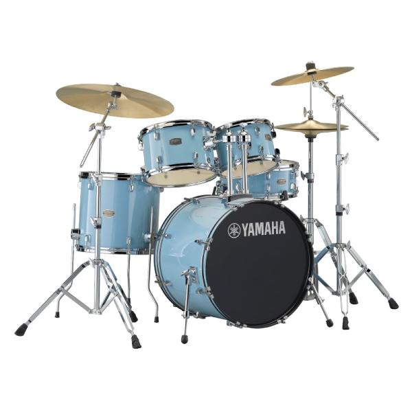 YAMAHA 20"バスドラム RYDEEN スタンダードセット RDP0F5STDGPU グロスペールブルー〈ヤマハ〉【沖縄・東北・北海道・離島送料別途】
