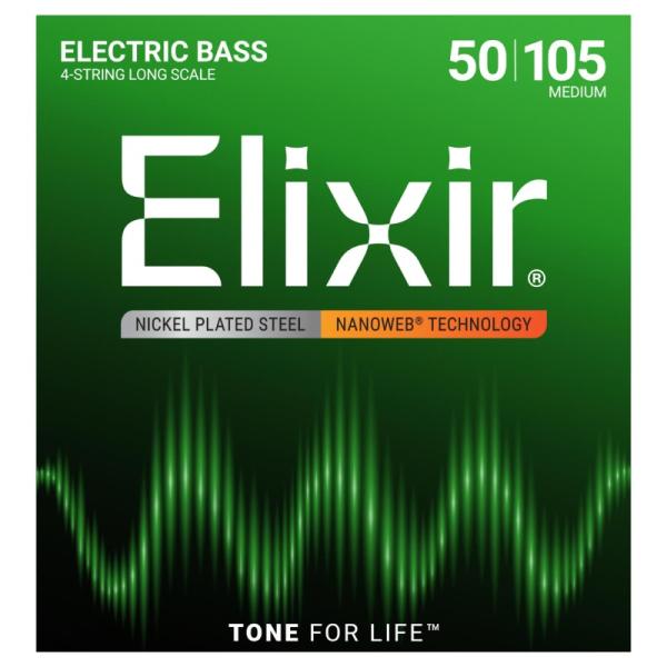 他サイト： Elixir 14102 Medium ニッケルベース弦 NANO WEB〈エリクサー〉の商品画像