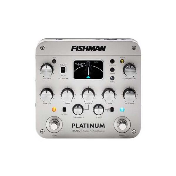 FISHMAN/PLATINUM PRO EQ PRO-PLT-201 プリアンプ DI BOX〈フィッシュマン〉ダイレクトボックス