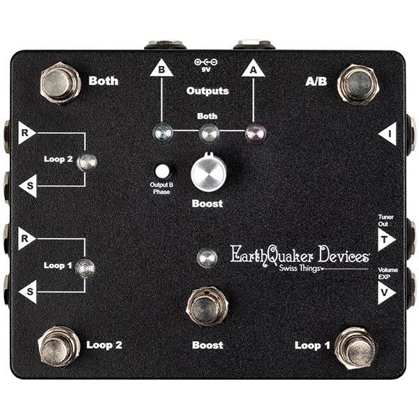 Earthquaker Devices Swiss Things スイス シングス エフェクトループスイッチャー【アースクエイカーデバイセス】