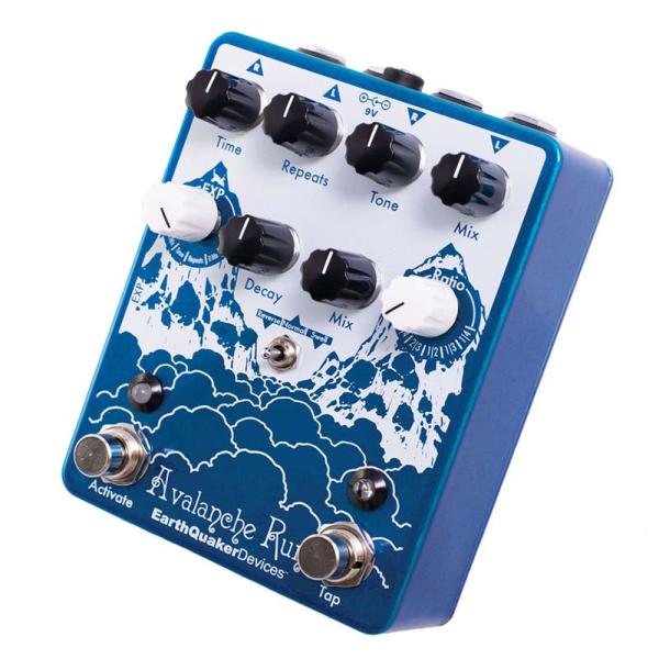 Earthquaker Devices Avalanche Run(アバランチ ラン) Stereo Delay &amp; Reverb ステレオリバーブ＆ディレイ 【アースクエイカーデバイセス】