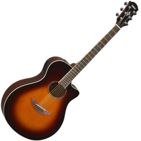 他サイト： YAMAHA APX600 オールドバイオリンサンバースト(OVS) エレクトリックアコースティックギター〈ヤマハ〉の商品画像