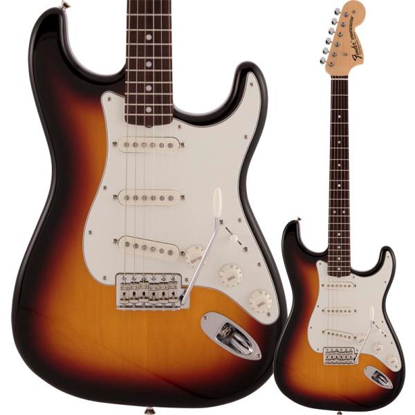 他サイト： Fender Made in Japan Traditional Late 60s Stratocaster, Rosewood Fingerboard, 3-Color Sunburst【フェンダージャパンストラトキャスター】の商品画像