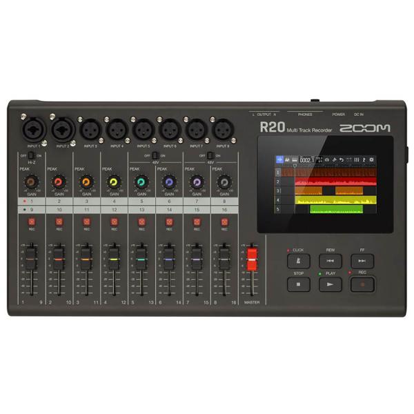 他サイト： ZOOM R20 マルチトラックレコーダー  16トラック タッチ操作対応の商品画像