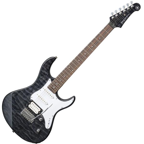 YAMAHA PACIFICA212VQM TBL トランスルーセントブラック エレキギター〈ヤマハ〉