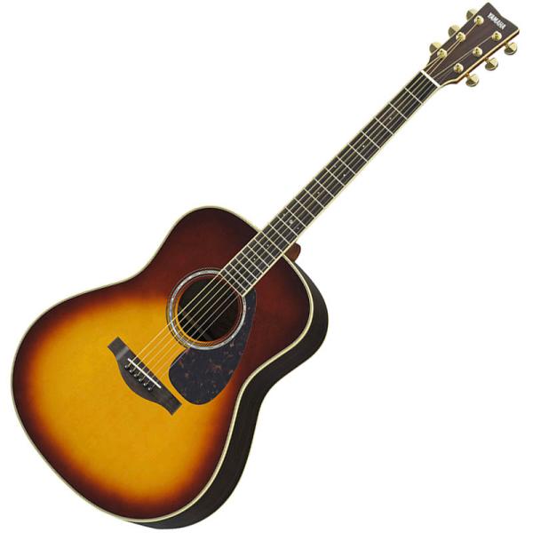 美品) YAMAHA LL6 エレアコ ブラウンサンバースト色 ござる(美品