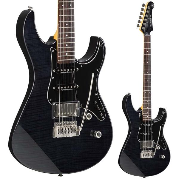 YAMAHA PACIFICA612VIIFM TBL トランスルーセントブラック エレキギター〈ヤマハ〉