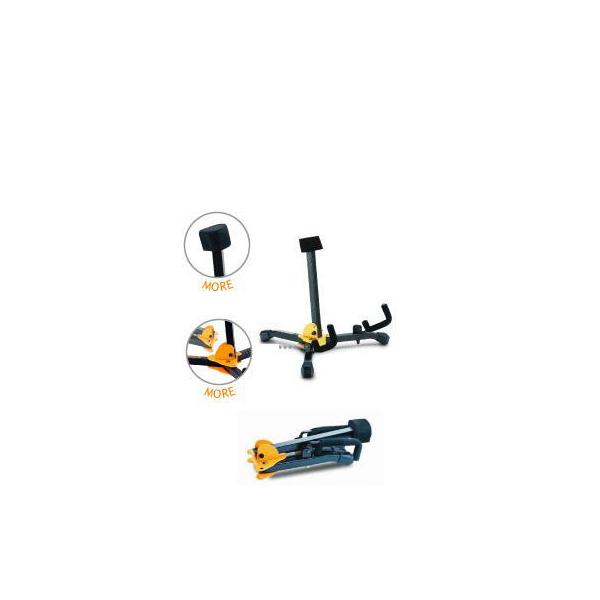 バッグ付 管上部はSFFでソフトに保持します。 足はコンパクトに折りたため、使用時はロックピンでしっかり止まります。 重量: 0.9kg 折畳サイズ: 95x270 mm ※画像の楽器はサンプルです。商品には含まれません。