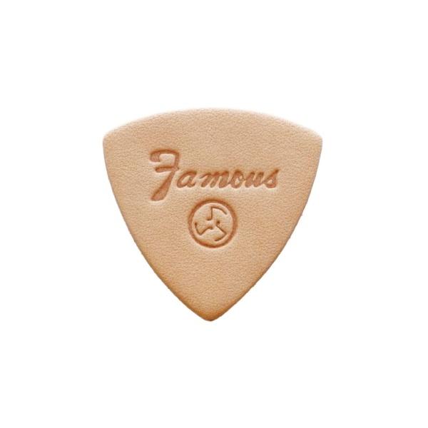 他サイト： Famous 本革製ピック Famousロゴ〈フェイマス〉の商品画像