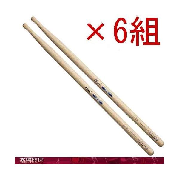 �h�����X�e�B�b�N�@110AC�@6�g�@�I�[�N�@6�y�A�@Pearl Drum Sticks