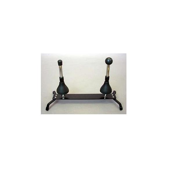 140TF2　アイダ　2本立スタンド　フリューゲルホルン、ソプラノサックス兼用、トランペット管楽器スタンド