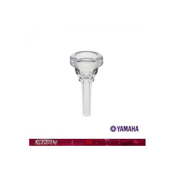 管楽器アクセサリー　チューバ練習用マースピース　TMP-BB　ヤマハポリカーボネート・インジェクション成型　練習用マースピース。　チューバ用透明でアンブッシャーのチェックもできます。