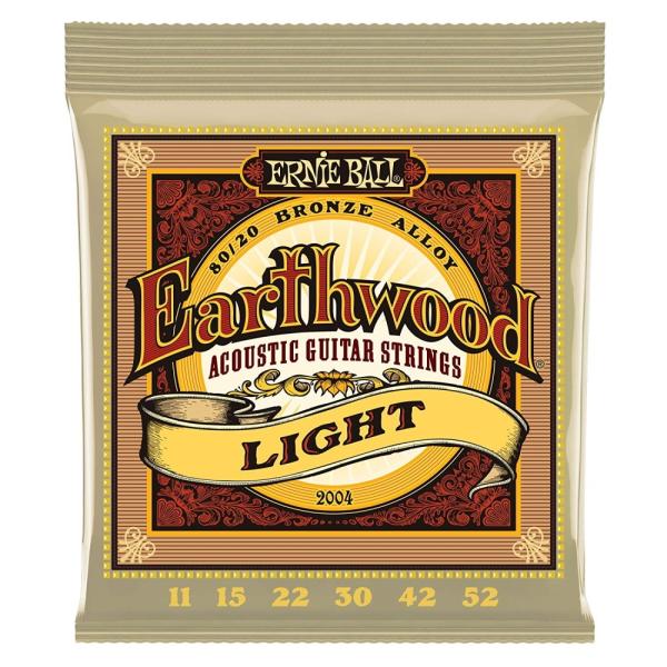 y䂤pPbgEszERNIE BALL AR[XeBbNM^[ uY Cg (11-52) 2004 Earthwood 80/20 Bronze Light