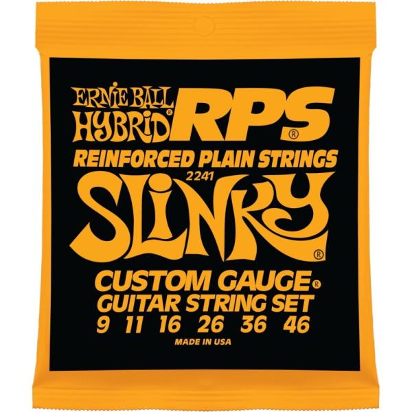 y[ցEszyERNIE BALLiA[j[{[j GLM^[z2241 M^[ (09-46) RPS HYBRID SLINKY nCubhEXL[