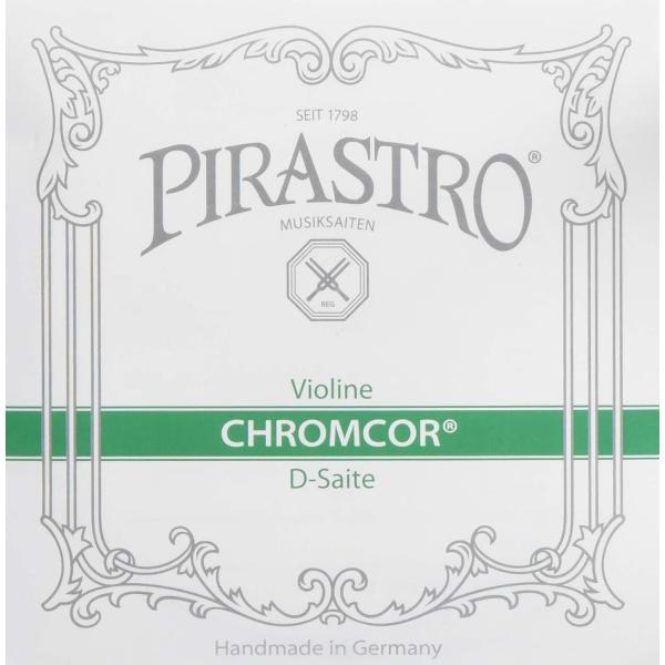 ・バイオリン弦・D線　スチール・クロムスチール巻・ボールエンド・ピラストロ社（ドイツ）製